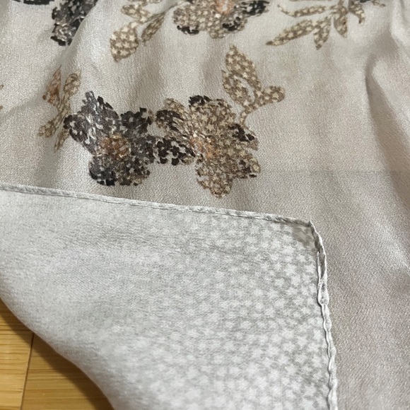 Long Silk Scarf - Picture 3 of 5